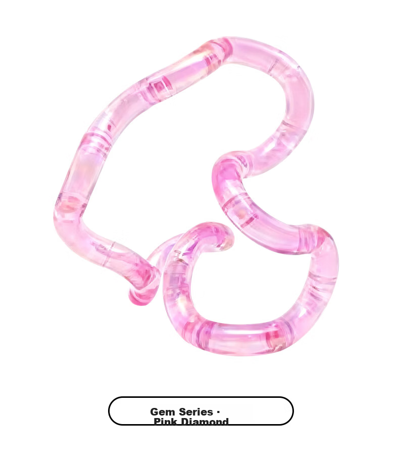 Tangle Authentic Gems Series Fidget Toy ADHD Focus Training Stress Relief Gift for Children's Day 12