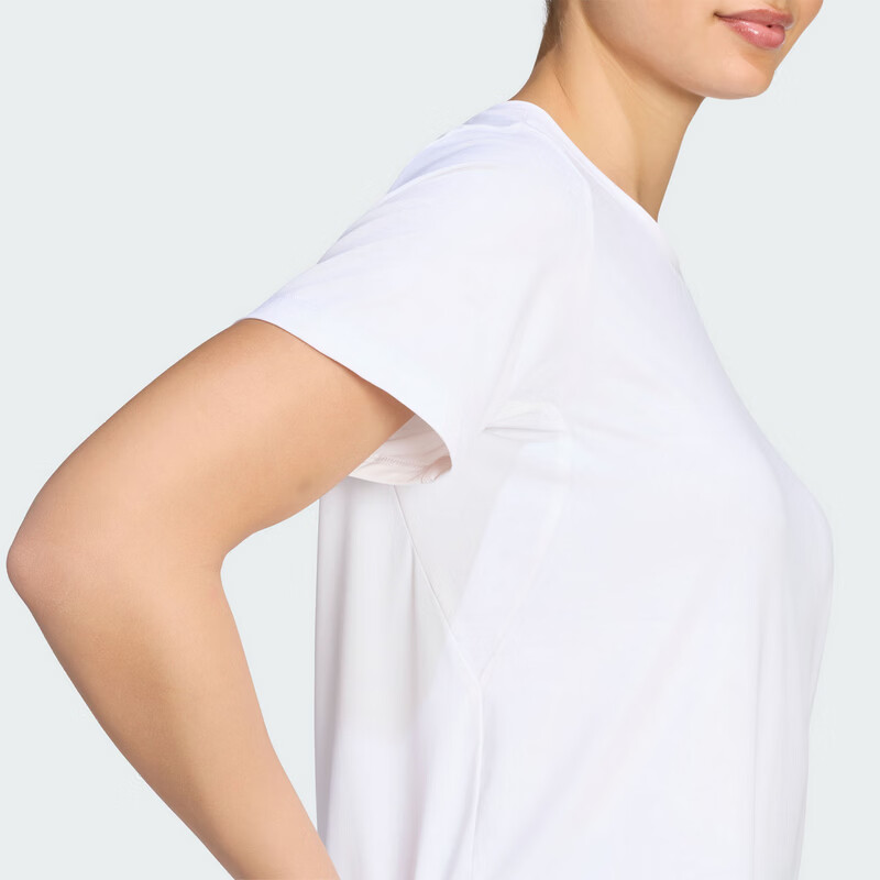 Adidas Women Training Series PL ESS R TEE Short Sleeve T-Shirt KV6945 White XXS 5