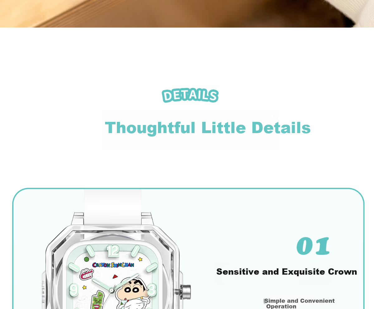ZGO Sanrio Watch, Only Time-Telling, Girls' Student Watch, High School And Middle School Students' Children's Watch, Stylish Quartz Watch for Wome 19