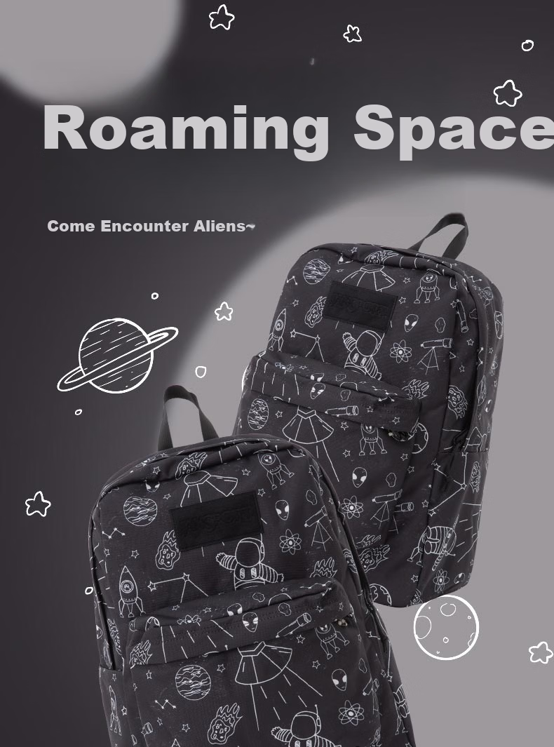 JANSPORT Jasper Backpack Men's Casual Printed Forest Style Student Campus Laptop Bag 4QUEGX9 1