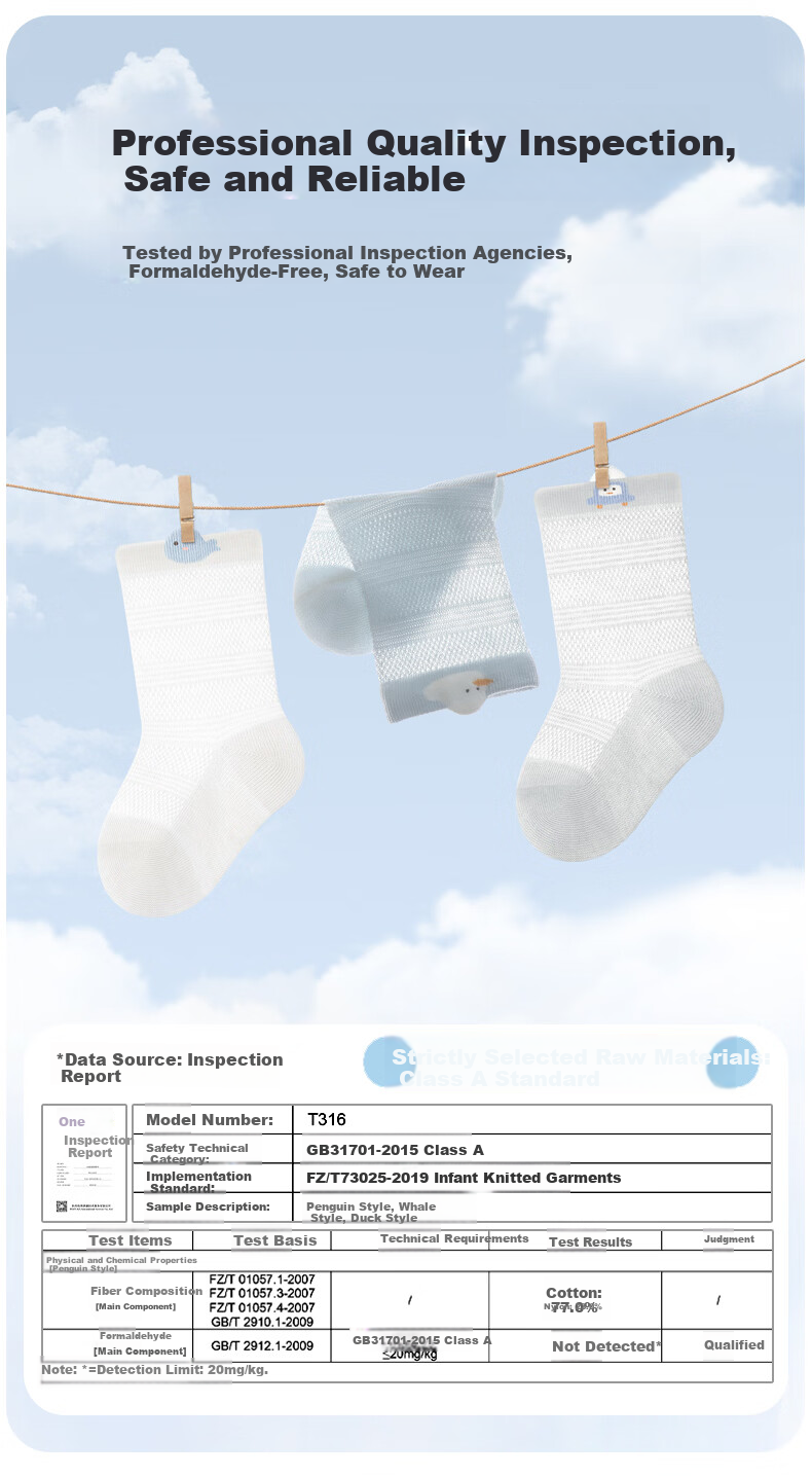 Aibao Baby Socks Summer Thin Mesh Mid-calf Solid Cotton Socks for Babies Children 3 Pairs T316 Size S 6
