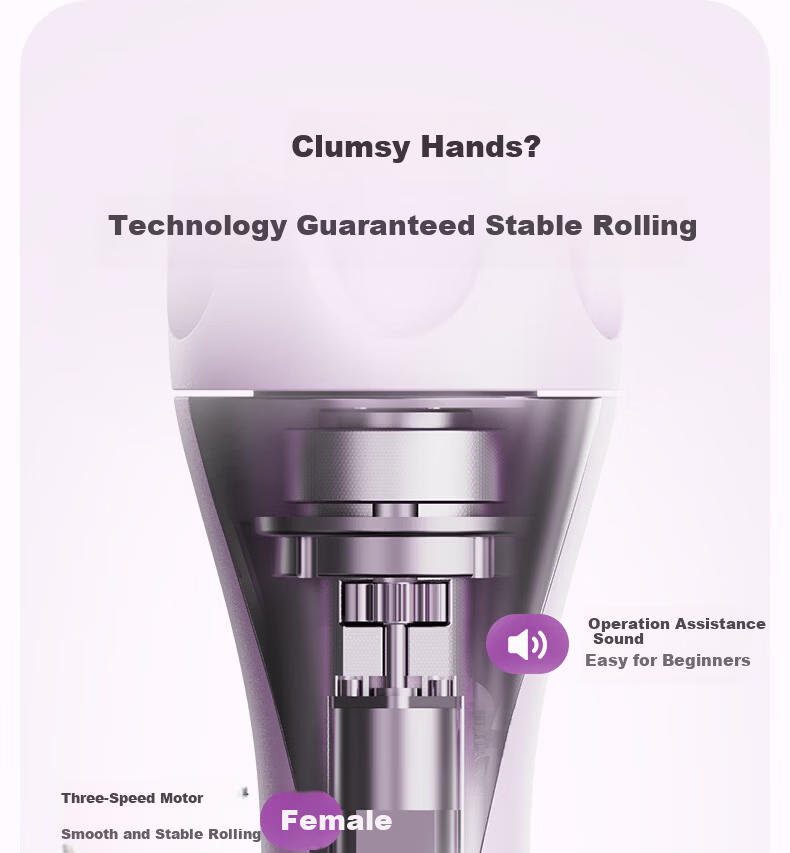 Lena 2-in-1 Automatic Curling Iron 32mm Curling Wand + 36mm Straightening Comb Lazy Electric Hair Curler Gift Z5-32&36B [Price Guarantee 618] 3