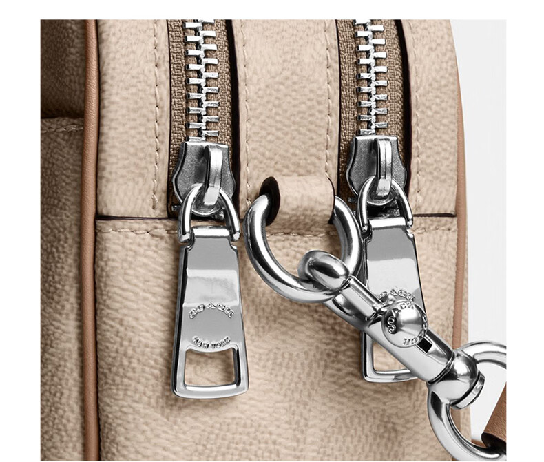 COACH Women's CAREY Crossbody Bag Sand/Gray CEK69 - Brand Direct Supply 9