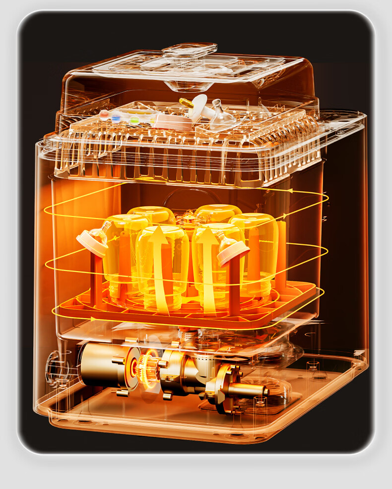 Xinbei Baby Bottle Washer and Sterilizer 2-in-1 Steam Sterilizer with Drying Function Model 8051 19