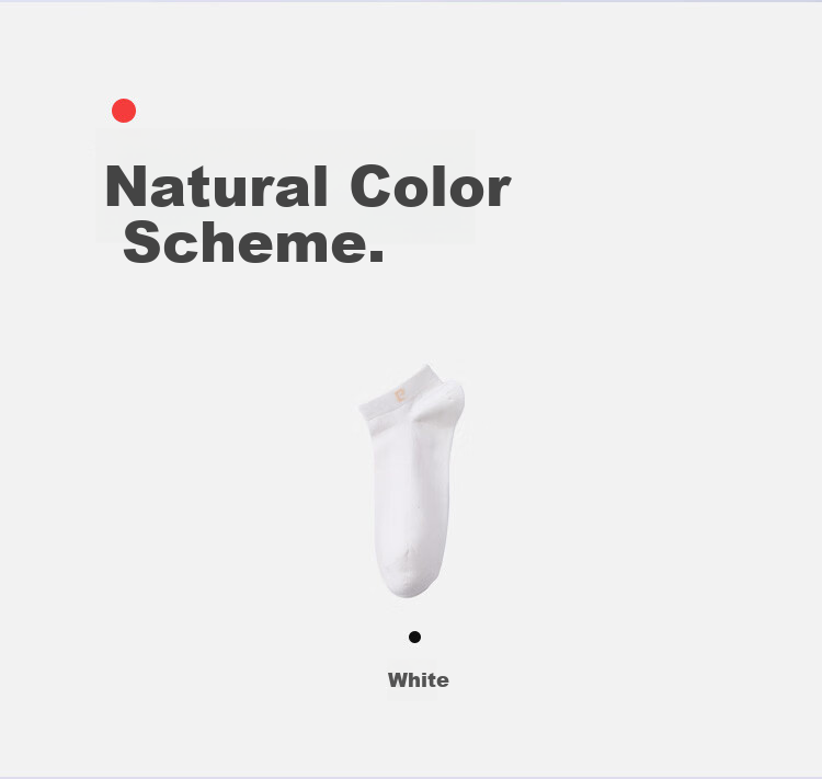 Pierre Cardin Men's 100% Cotton No-Show Socks Xinjiang Combed Cotton Sweat-Absorbing Breathable Odor-Resistant Sports Socks 12