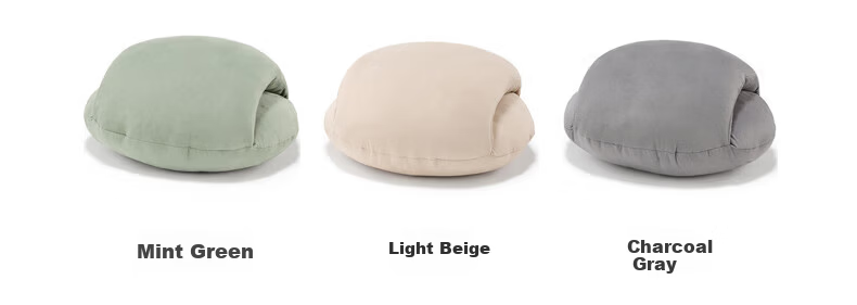 MUJI Soft Nap Cushion Pillow Office Desk Light Beige 5