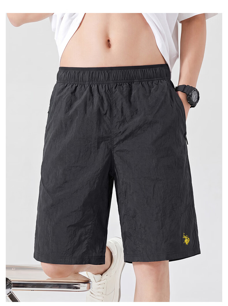 U.S. POLO ASSN. Shorts, Paul Summer Men's Casual Quick-Dry Five-Point Pants, Student Sports Pants, Father's Day Gift 21