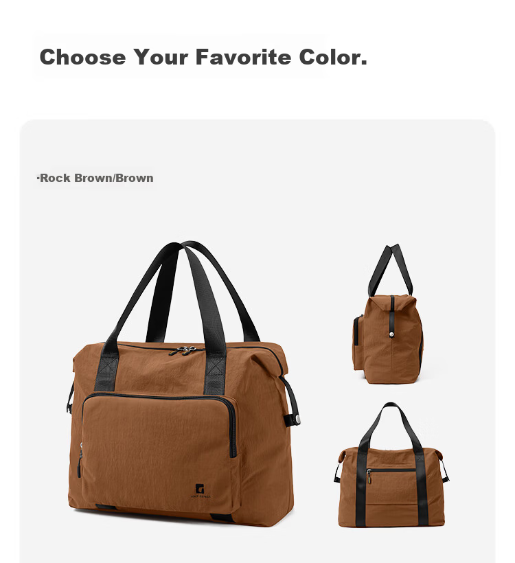 GOLF Lightweight Foldable Travel Bag Large Capacity Luggage Duffle Bag Unisex Outdoor Fitness Sports Bag Business Trip Travel Handbag 15