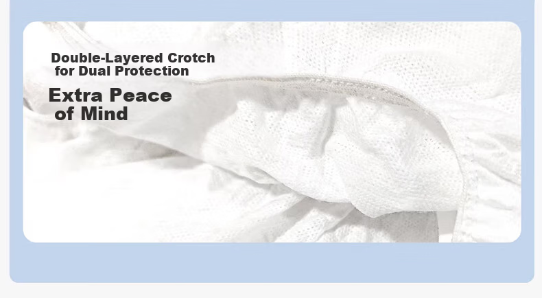 Beianshi Disposable Women's Sterilized Maternity Postpartum Travel Portable Underwear 5-Pack L 11