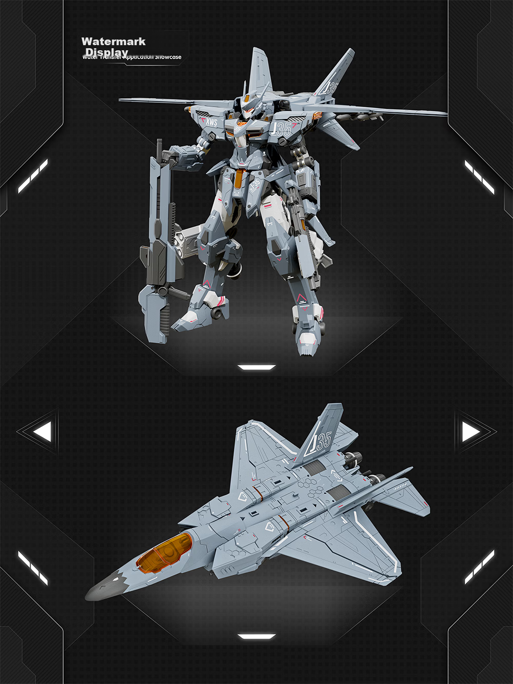 Xiwanshe Yunsheng Y20 Mecha Kunpeng Y20 National Creation Official Licensed Assembled Domestic Mecha Model 5