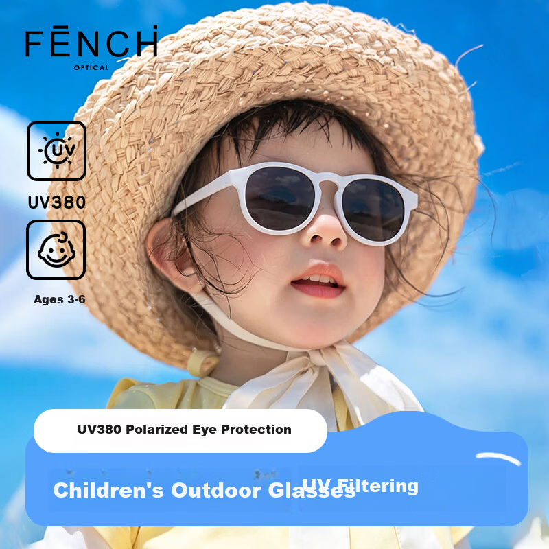 FENCHI Kids Polarized Sunglasses for Boys and Girls Ages 3-6 UV Protection Baby Sun Glasses