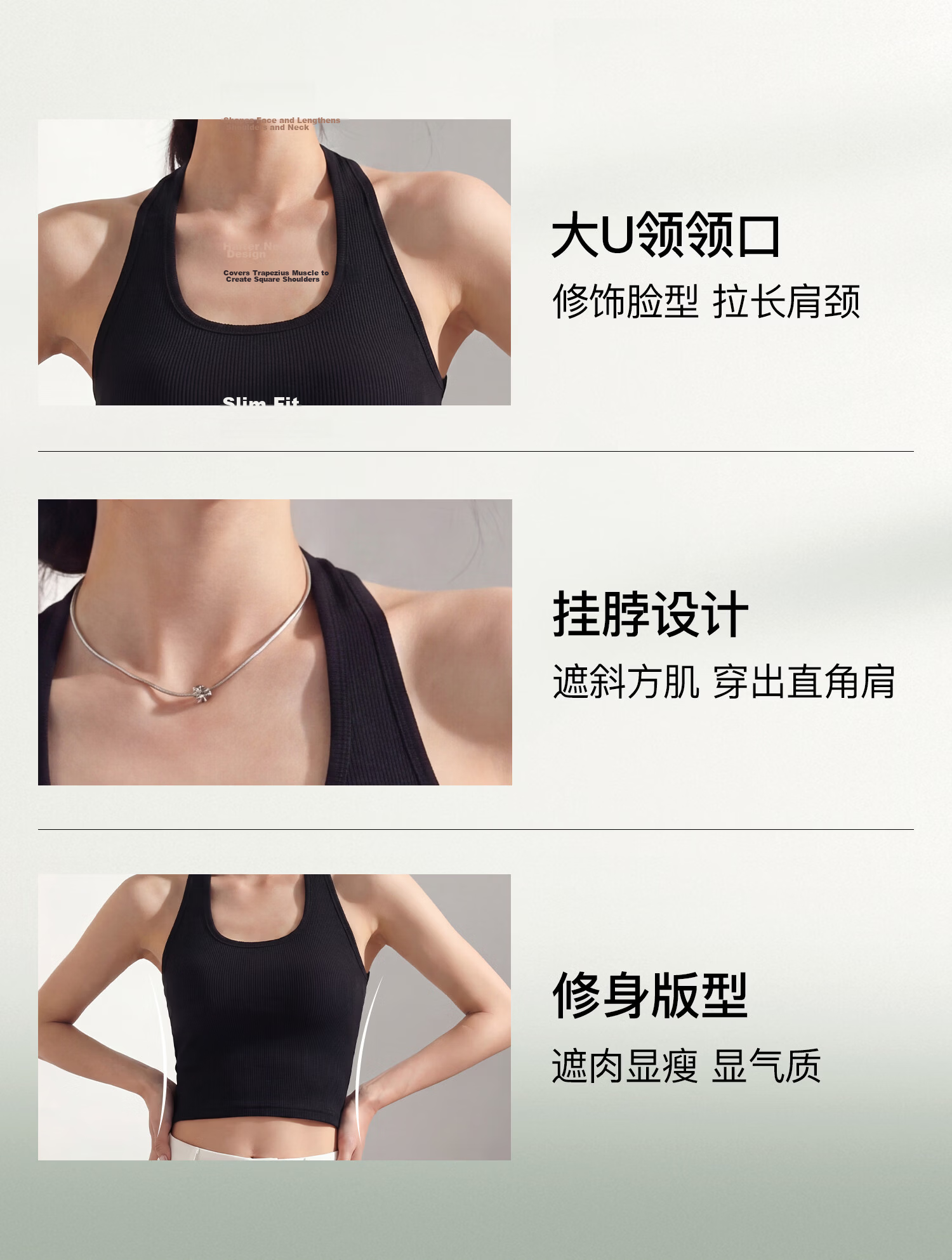Miiow Women's Summer 2026 New Camisole Vest with Built-in Padded Bra Breathable Cooling Base Layer Top Outerwear 16