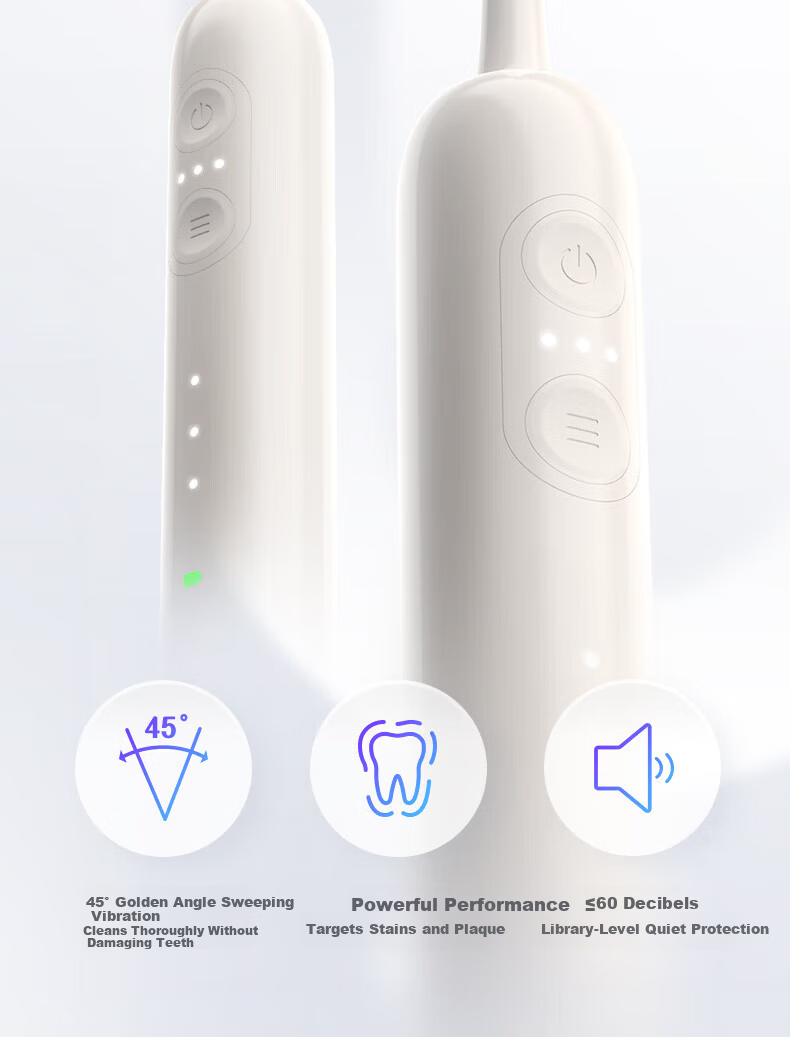 Leng Suan Ling [Wu Lei Recommended] S800 Sonic Vibration Electric Toothbrush Adult/Student Birthday Gift Couple Gift for Him/Her 2