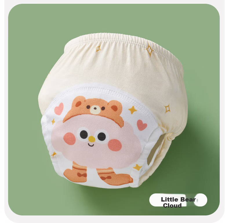 Babyprints Training Pants Kids Potty Training Underwear Unisex Waterproof Washable Upgraded Leak-Proof 8