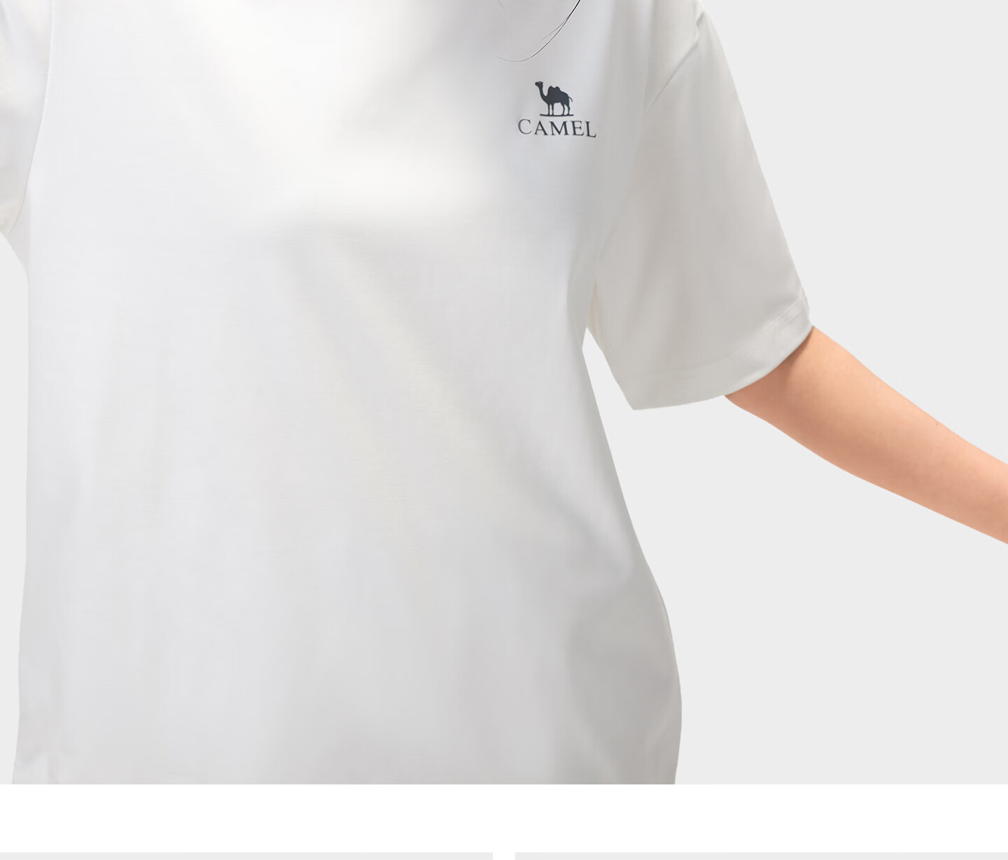 CAMEL Outdoor Quick-Dry T-Shirt Unisex Spring Summer 2026 Short Sleeve Breathable Sweat-Absorbing Cotton Hiking Mountaineering Sports Top 9032 35