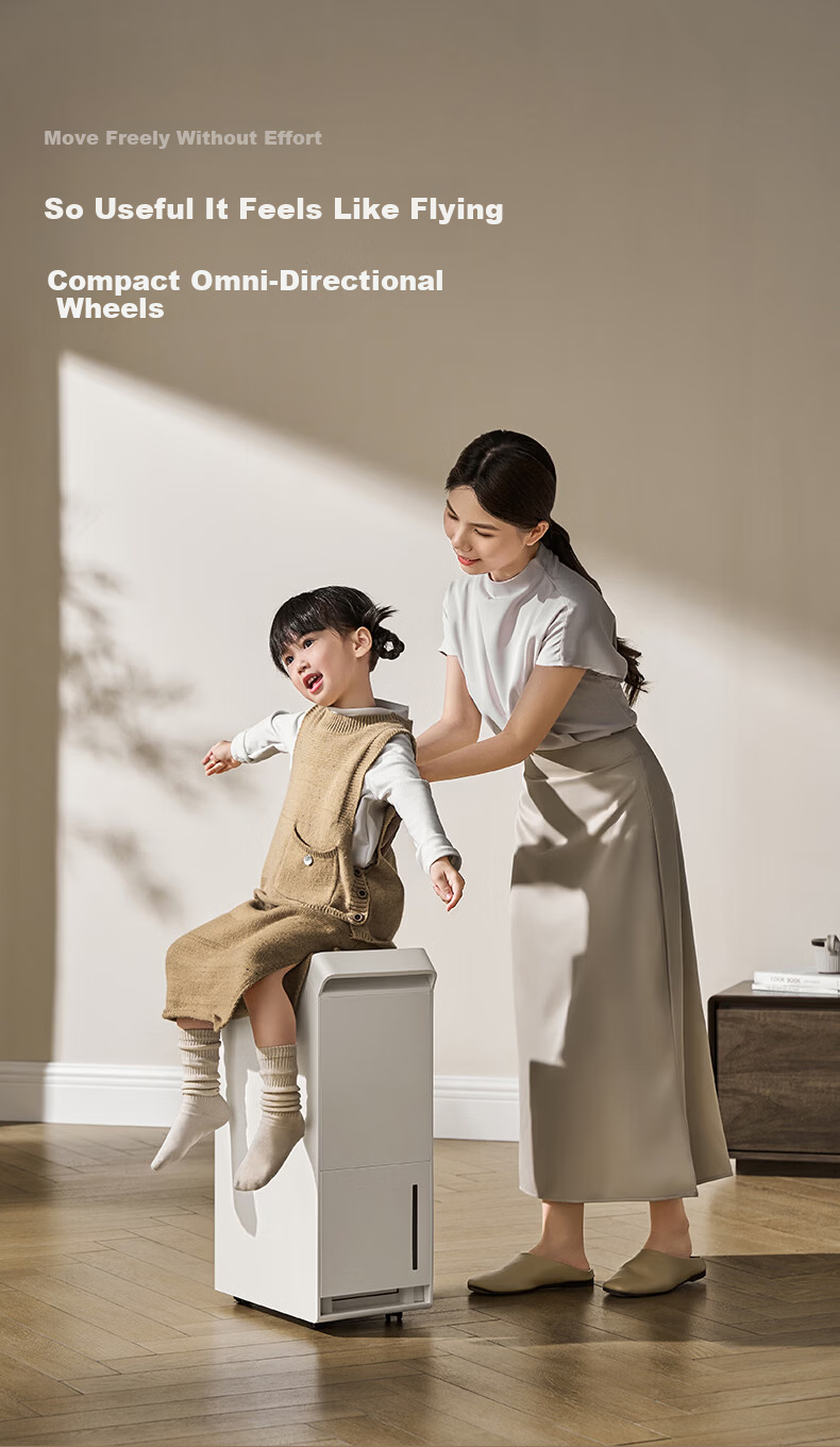 EDISON Dehumidifier, 35L Capacity, Suitable for 70-120㎡ Indoor Areas, Moisture-Proof, for Home And Industrial Use, Bedroom And Basement Drying Machine 15