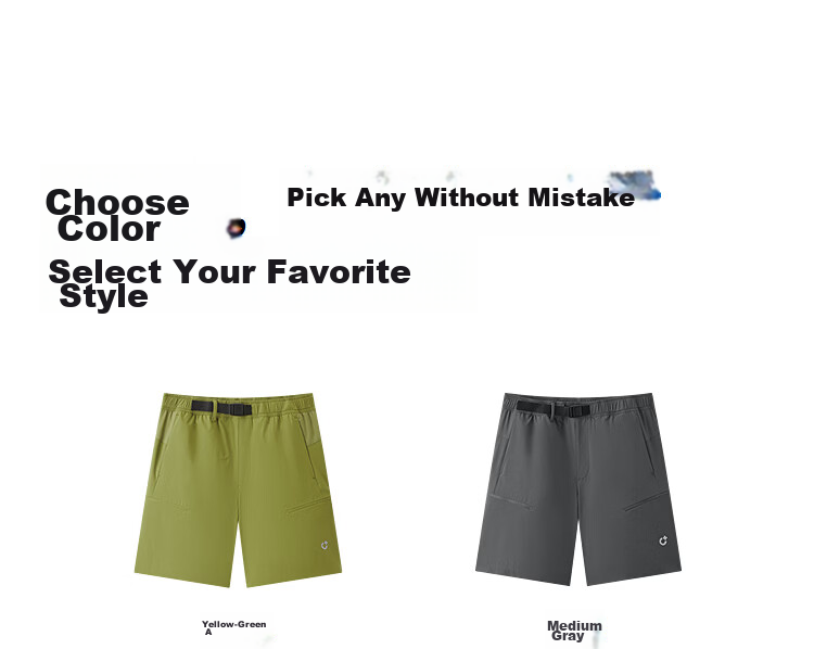 Semir Men's Casual Summer Quick-Dry Cooling Functional Shorts 2026 Reflective Print Stretch Pants 109326125103 22
