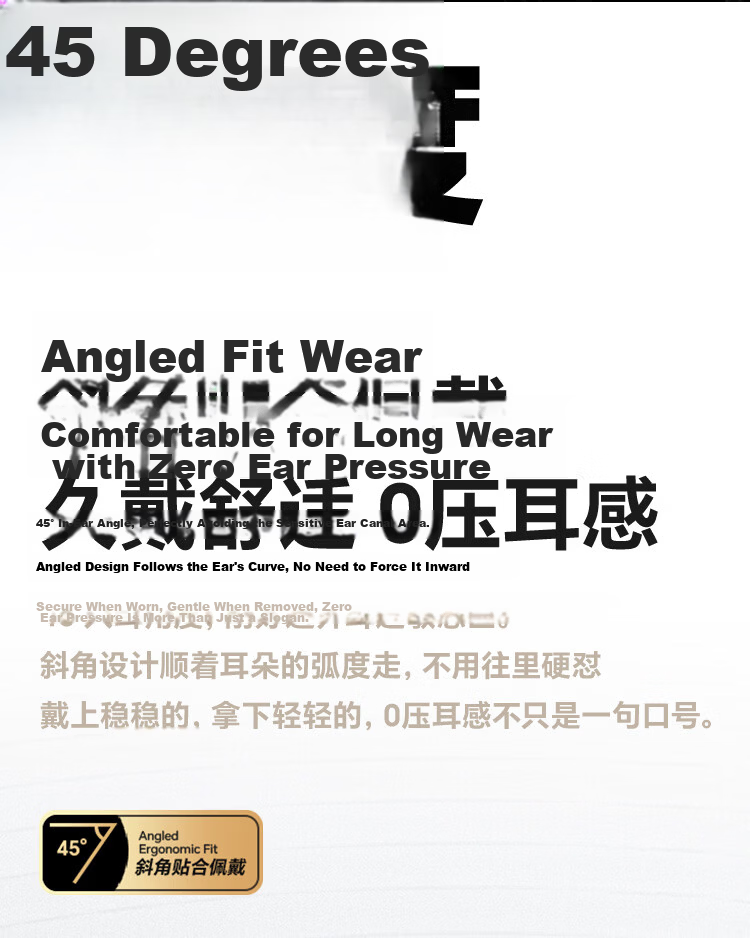 KUGOU M65 True Wireless Bluetooth Earbuds In-Ear 6-Mic Active Noise Cancelling Flagship Long Battery Life High-Quality Call Music Gaming Compatible with Huawei Apple Xiaomi 22
