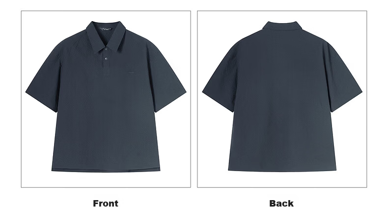 TonLion Men's Short Sleeve Polo Shirt 2026 Summer New Lapel Loose Fit Stylish High-End Trendy Top 15