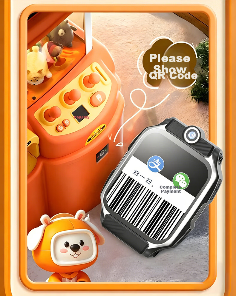 HUCATIER Kids Phone Watch for Children Ages 3-12, Remote Control, Accurate Positioning, 5G Full Network Connectivity 20