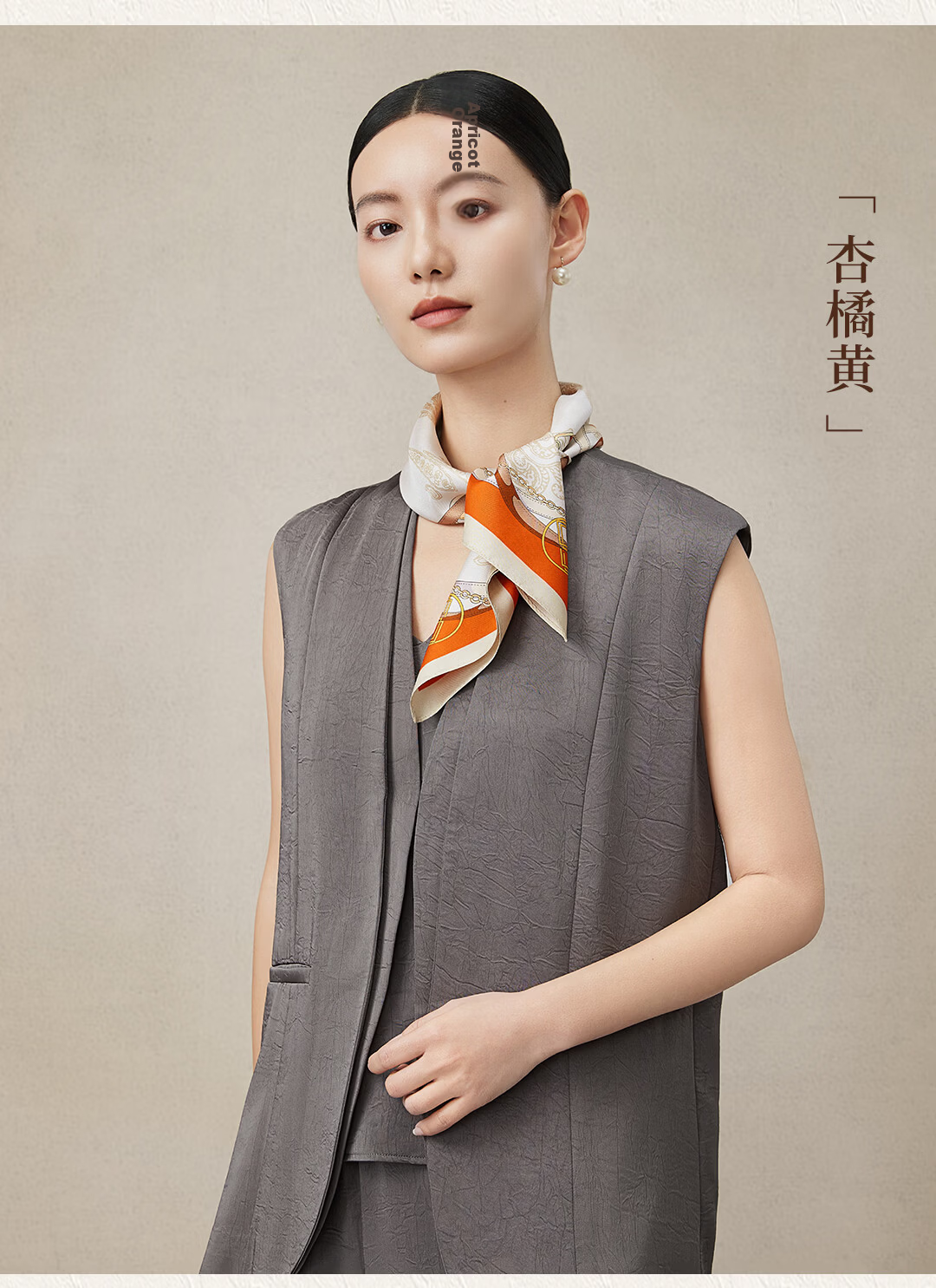 Shanghai Story 100% Mulberry Silk Double-Sided Printed Square Scarf Gift for Mom and Girlfriend 7