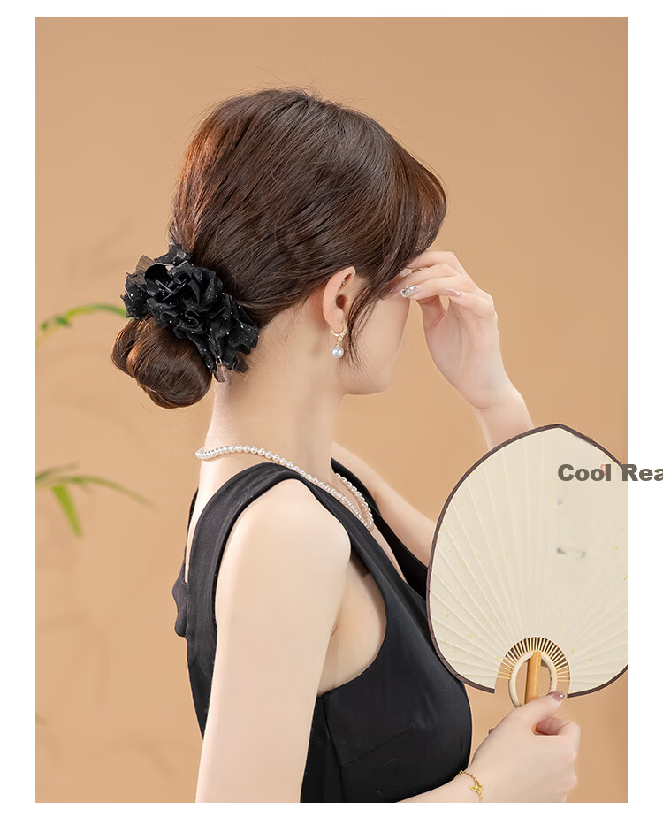 CHIMERA Wheat Ear Bun Hair Claw Elegant Back Ponytail Hair Clip Hairpin Hair Accessory for Women Birthday Gift 6