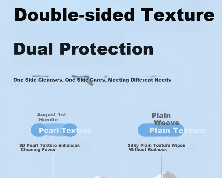 CCOKIO Japan Premium 100% Cotton Facial Towels Large Thickened Dual-Use Dry and Wet Baby Disposable Pull-Out 80 Sheets 14