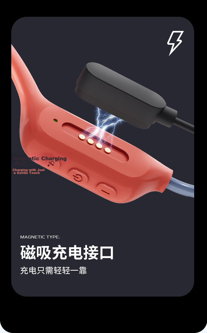 Yuanshi X7 Bone Conduction Swimming Earphones Open-Ear Sports Bluetooth Earphones IPX8 Waterproof 16GB MP3 Running Cycling Fitness 19