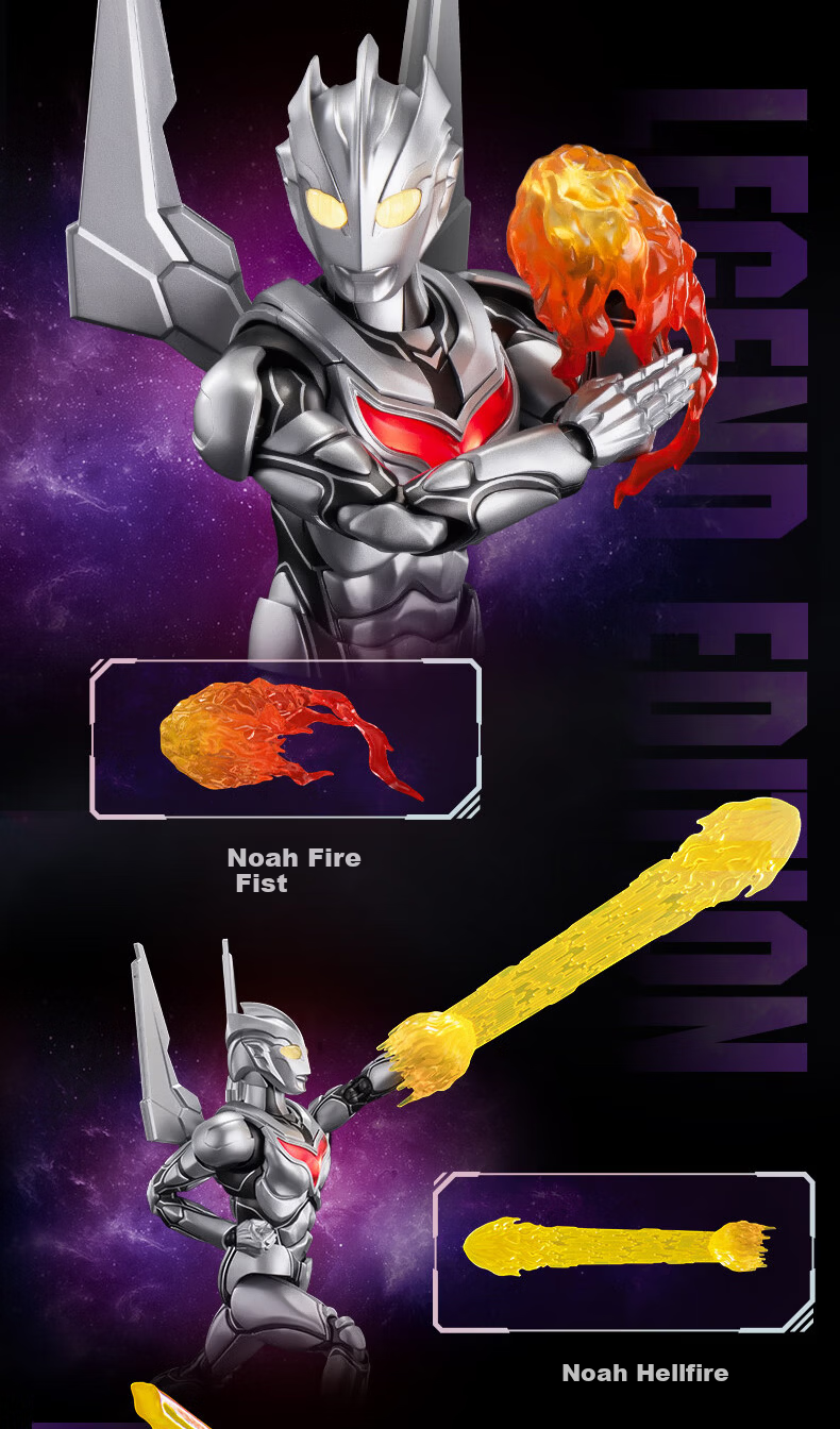 Bluco Ultraman Building Blocks Legend Edition X Beyond Beta Flash Armor Official Figure Model 8