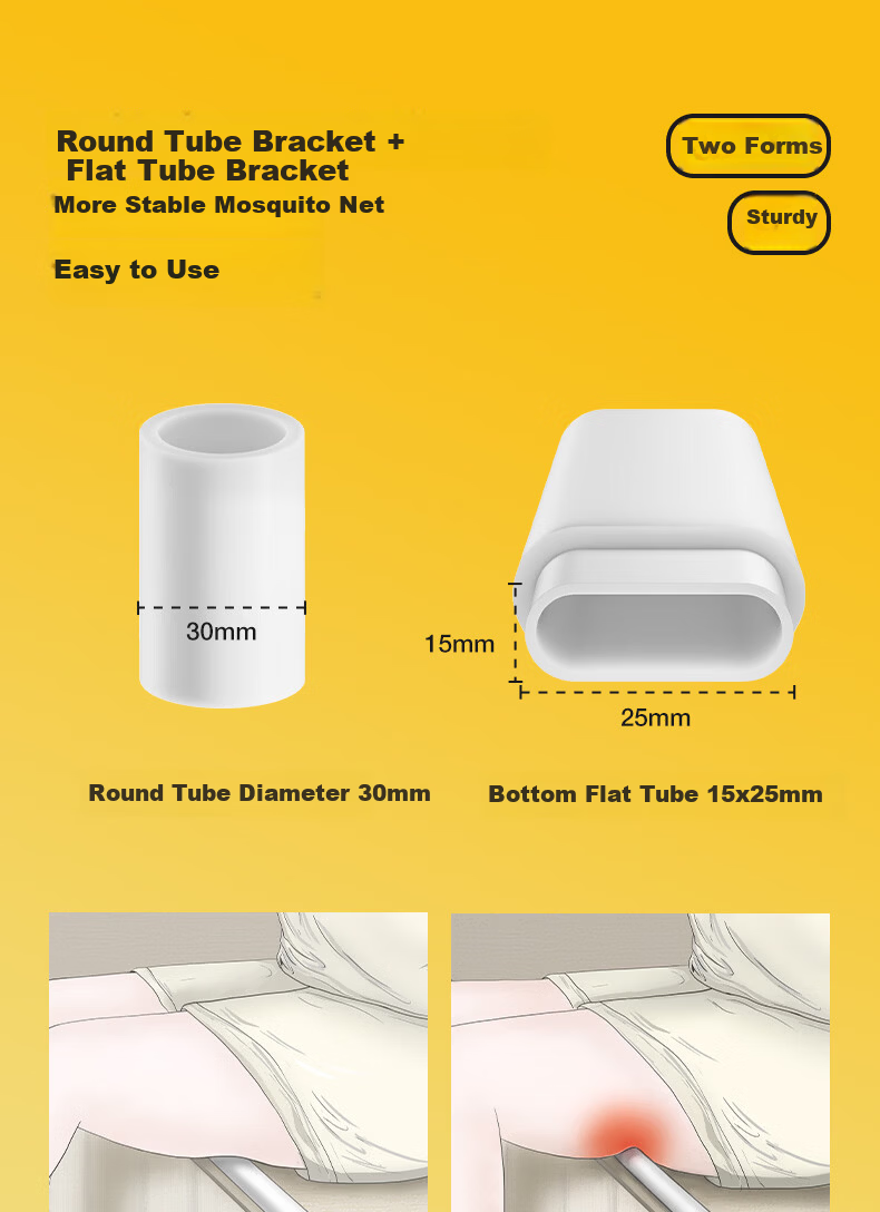 MEDOGA [Sleep Pod Max1] Baby Fall Prevention Fence Mosquito Net, 1.8x2 Meters, Elephant Gray, [Thickened And Reinforced Frame] 20