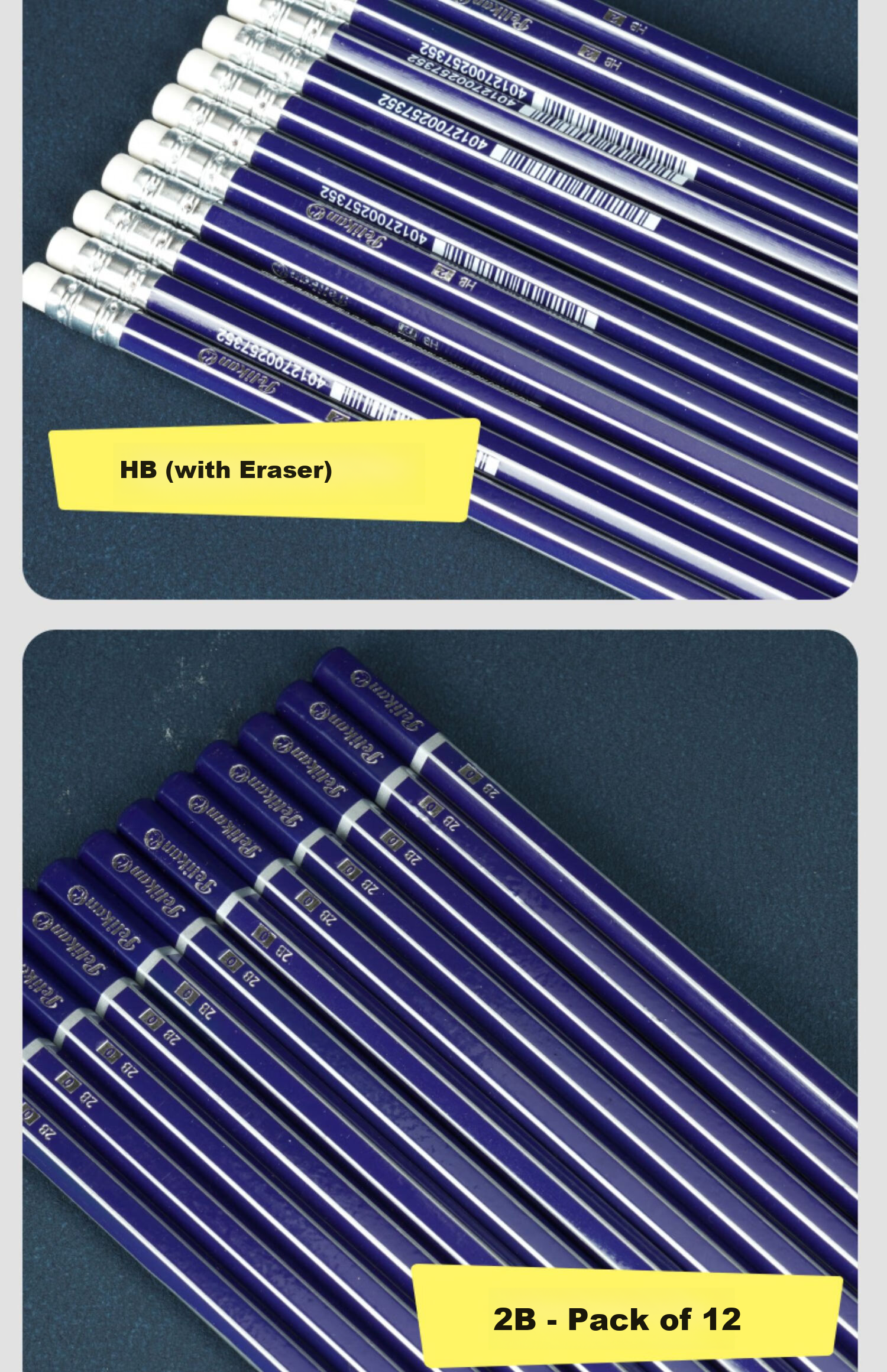Pelikan 2B Pencils 12-Pack for Students and Kids, HB Writing and Sketching Pencils, Art Supplies 7