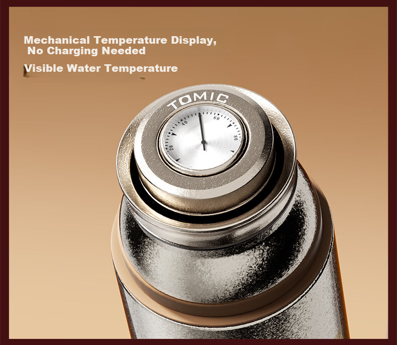 TOMIC Pure Titanium Insulated Magnetic Tea Steeping Cup Business Tea Water Separation Brewing Cup Gift Birthday Present 11