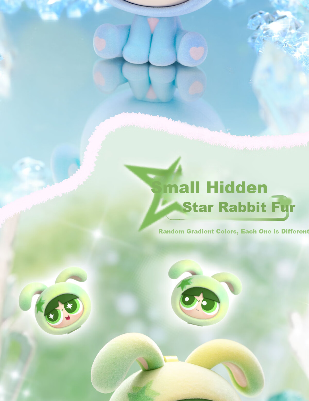 Kayou Powerpuff Girls Spin Spin Claw Special Ops Full Box Blind Box Figurine Face-Changing Doll Children's Day Gift 6