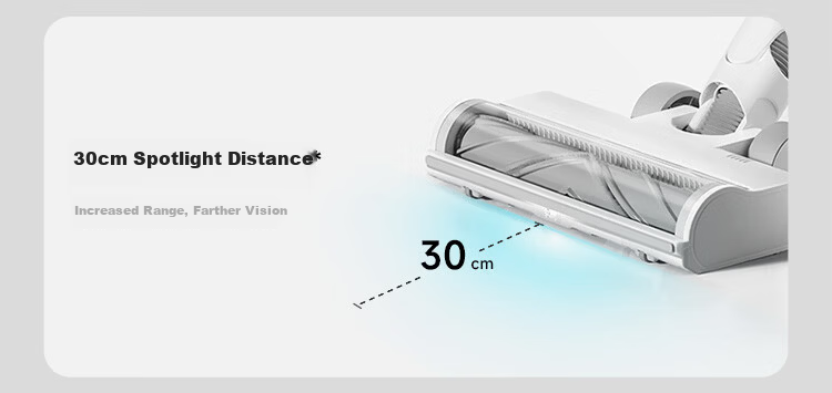 Mijia Xiaomi Vacuum Cleaner 4C 180° Blue Light Dust Detection 170AW Strong Suction Wireless Home Vacuum Cleaner Self-Emptying Anti-Tangle 8