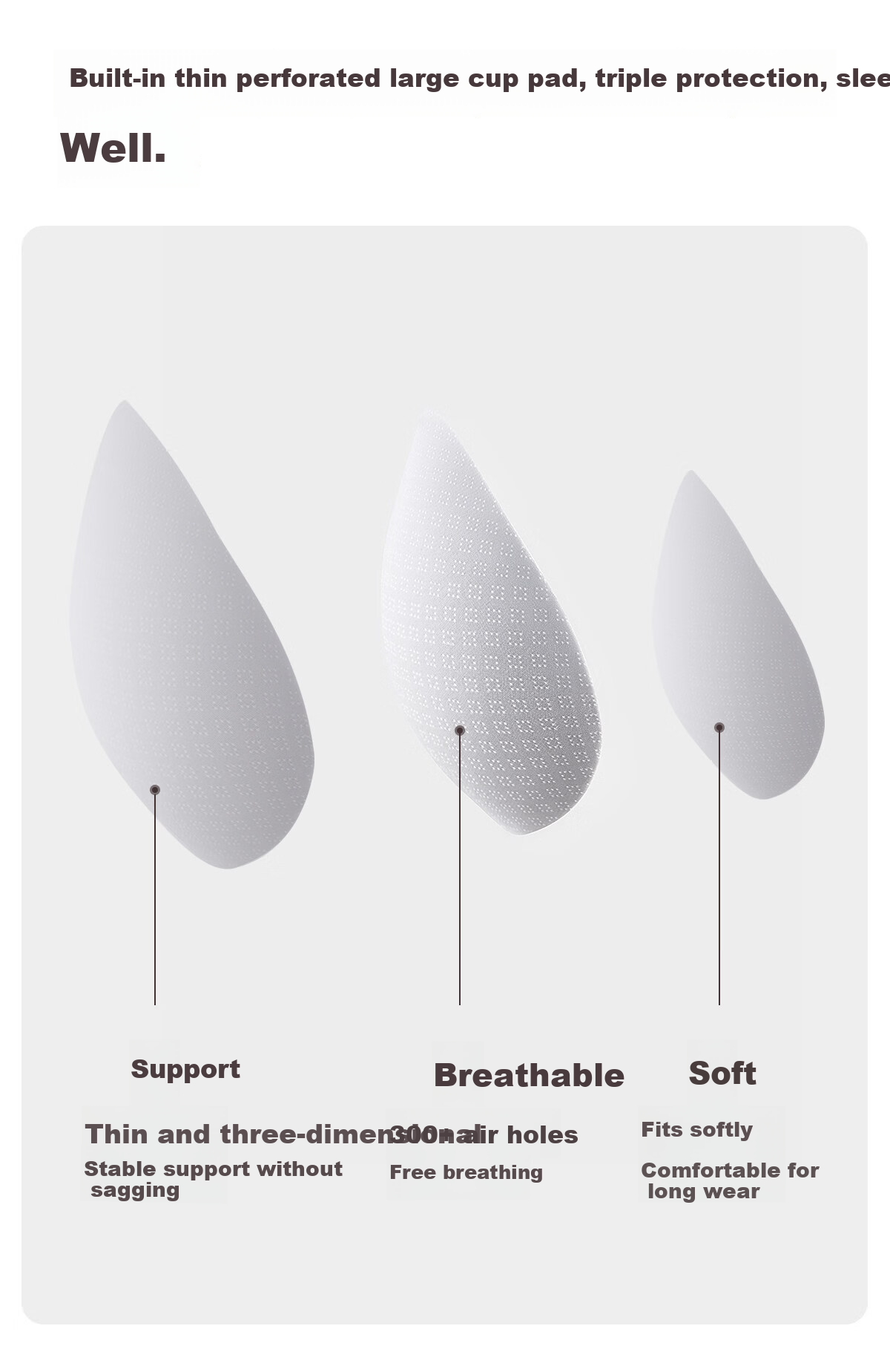 JOYNCLEON Deep Sleep PRO2.0 Nursing Bra Postpartum Maternity Wireless Bra 2-Pack jwx198126 14