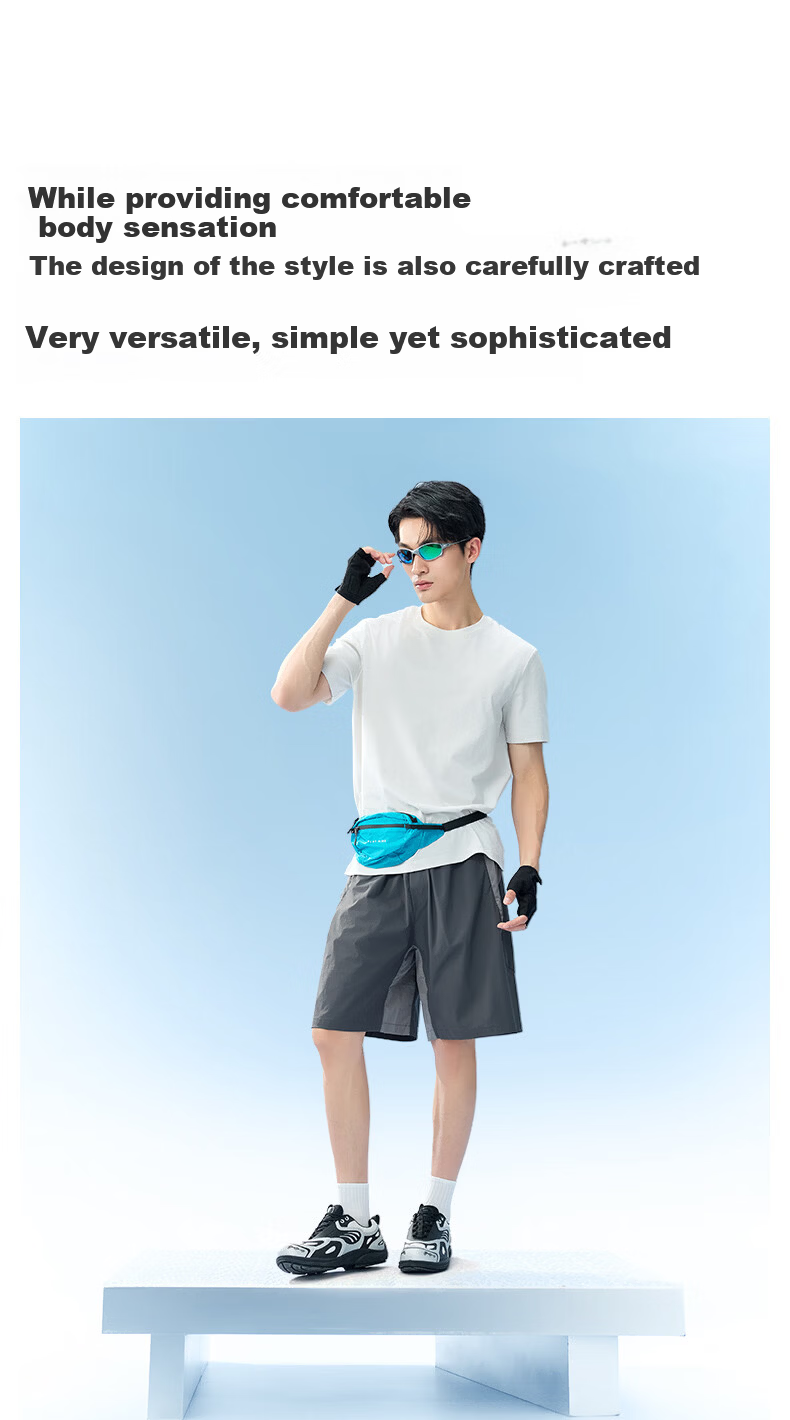 MiiOW [Tian Xuning Same Style] Couple Short Sleeve Summer New Cool Sea Buckthorn T-Shirt Moisture-Wicking Quick-Dry Breathable Versatile 13