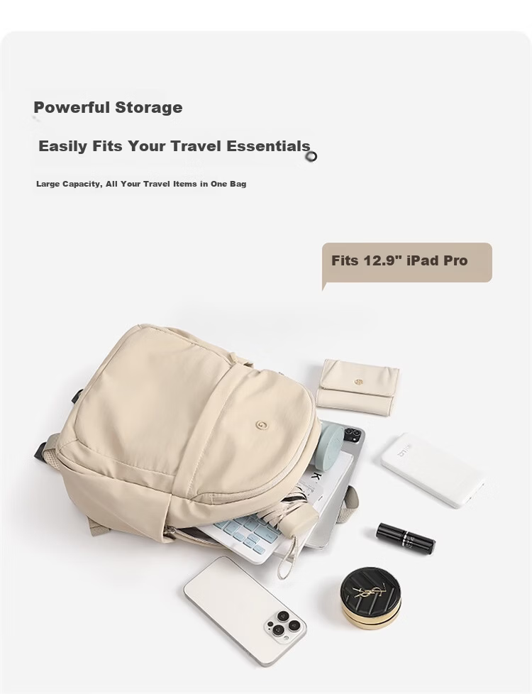 GOLF Women's Backpack Travel Bag Student School Bag Lightweight Outdoor Backpack iPad Laptop Bag Business Commuter Backpack 4