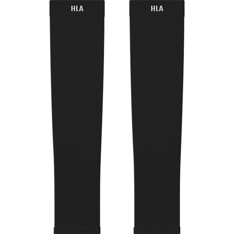 HLA Men's Cooling Sun Protection Sleeves Outdoor Cycling Fishing Lightweight Breathable Fashionable Black for Women