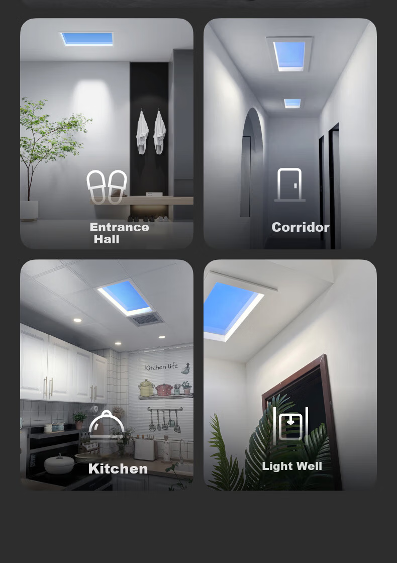 Yeelight Yilai LED Ceiling Light Living Room Bedroom Dining Room Eye Protection Full Spectrum Smart Sky Blue Light G6 19