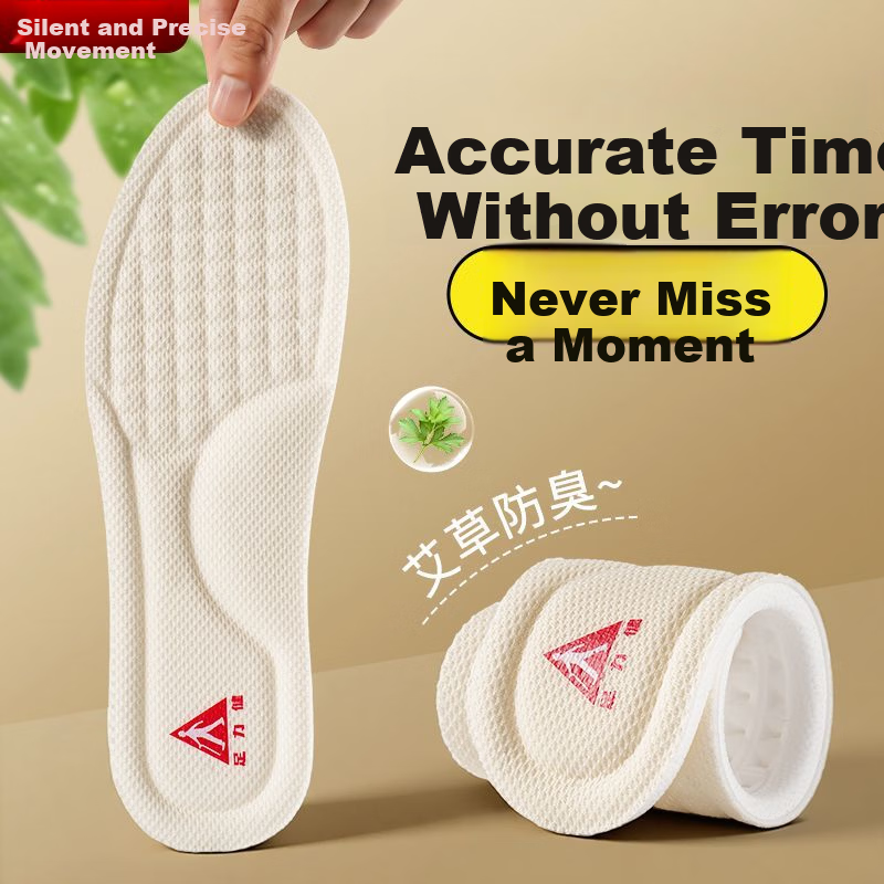 Zulijian Women's Insoles Soft Sole Comfortable Sweat-Absorbing Odor-Resistant Breathable Sports Shock Absorption Anti-Fatigue Pain Relief 1