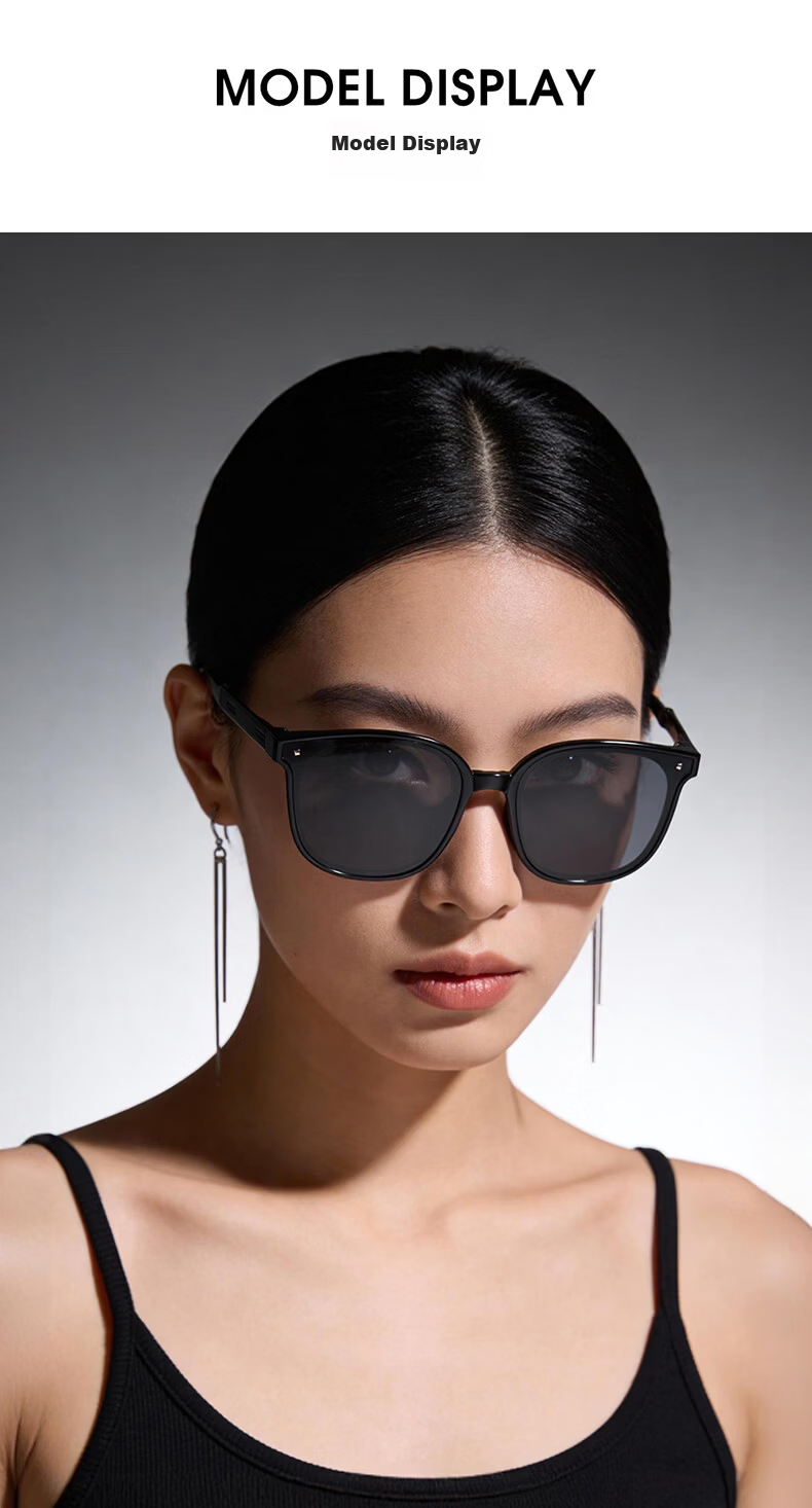 CAXMAN Foldable GM Sunglasses Unisex Nylon HD UV Protection Lightweight Fashion Eyewear 3