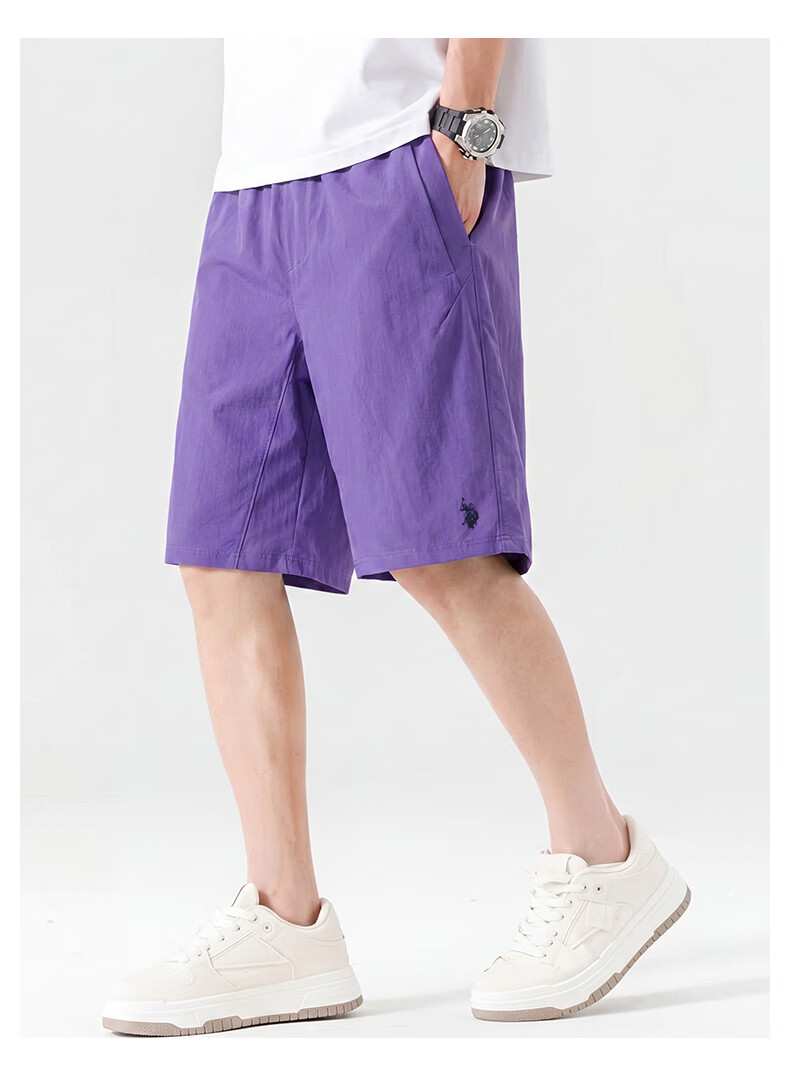 U.S. POLO ASSN. Shorts, Paul Summer Men's Casual Quick-Dry Five-Point Pants, Student Sports Pants, Father's Day Gift 28