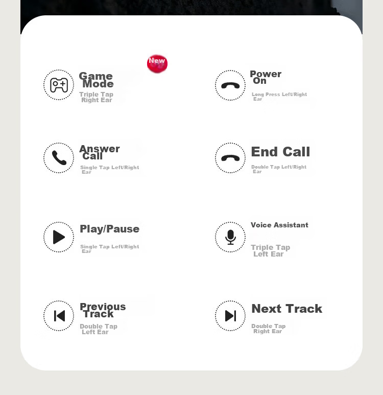 KUGOU KG680 6.0 Bluetooth Wireless Ear-Hanging Earphones Open Bone Conduction Comfortable Ear Clips Sports Running Long Battery Life 28