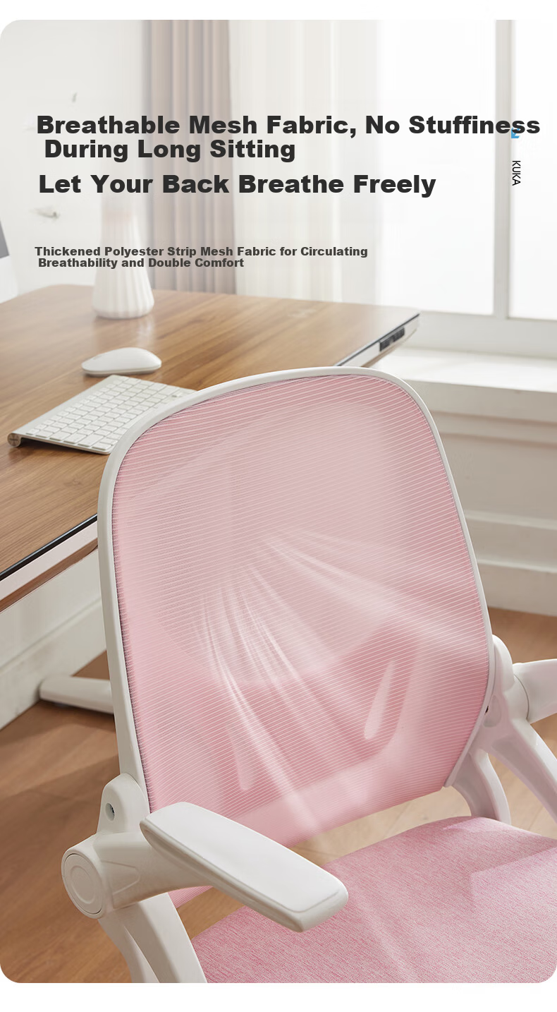 Kuka Home F05 Computer Chair Ergonomic Office Chair for Home Long Sitting Student Study Desk Chair Gaming Chair 6