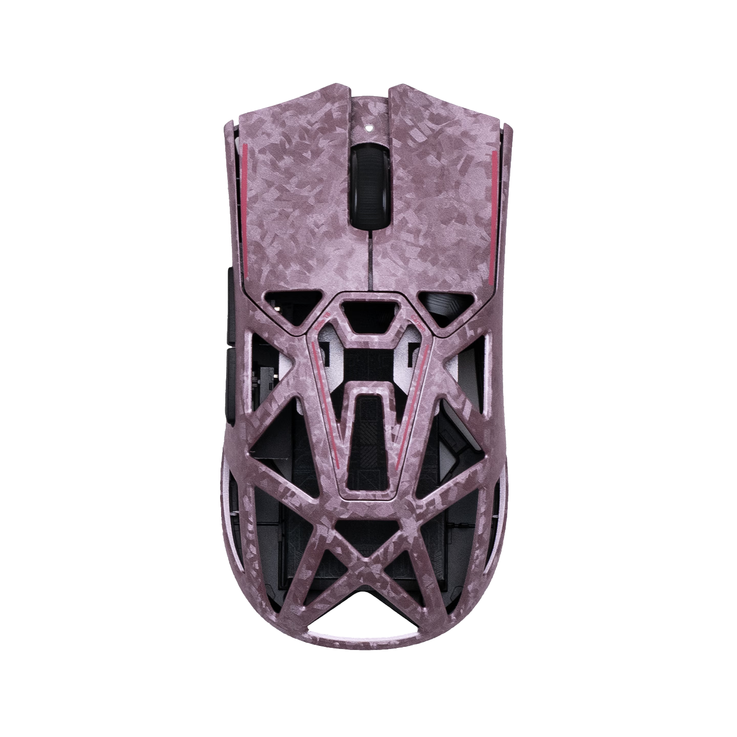 AKKO Kongying TAN8 Master Composite Carbon Fiber Wireless Bluetooth Gaming Mouse Ergonomic Esports PAW3955 Hollow Large Hand Wired Office Mouse