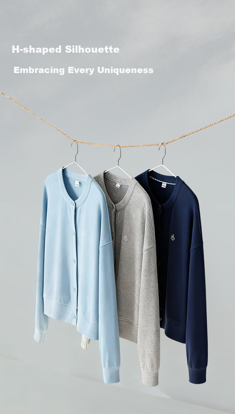 Semir Chen Xiaoyun Women's Spring Short Loose Drop Shoulder College Style Jacket 26 Commuter Jacket 109126108004 5