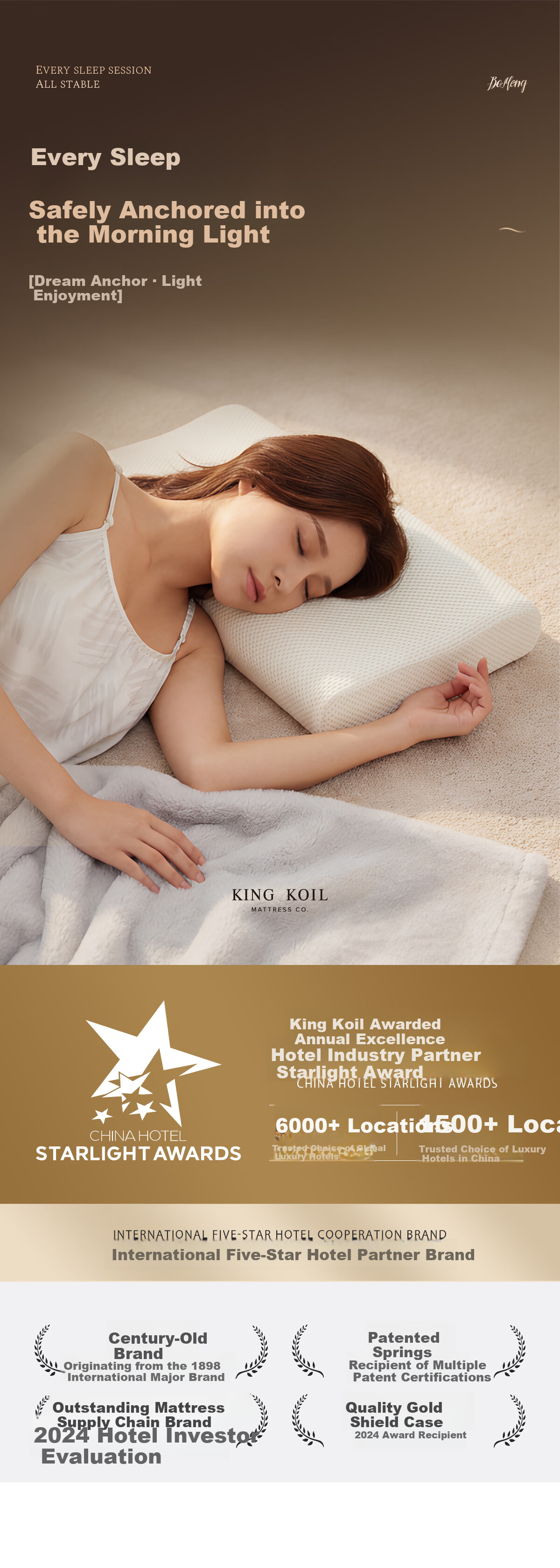 Kingkoil Memory Foam Pillow, Hotel-Specific Pillow, Memory Pillow, Cervical Spine Protection, Sleep Aid Pillow Core, Slow Rebound, Adult Light Enjoyment, 8cm 1