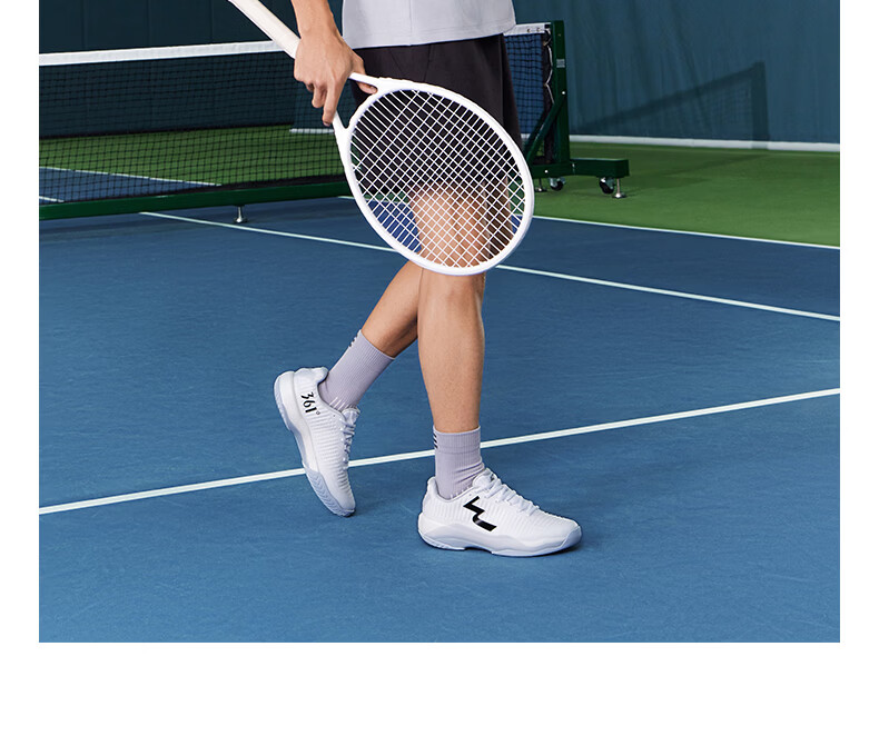 361° Stable Grip Tennis Shoes Men Summer Breathable Badminton Shoes Women Sports Non-Slip Wear-Resistant Couple 672634401-12 43