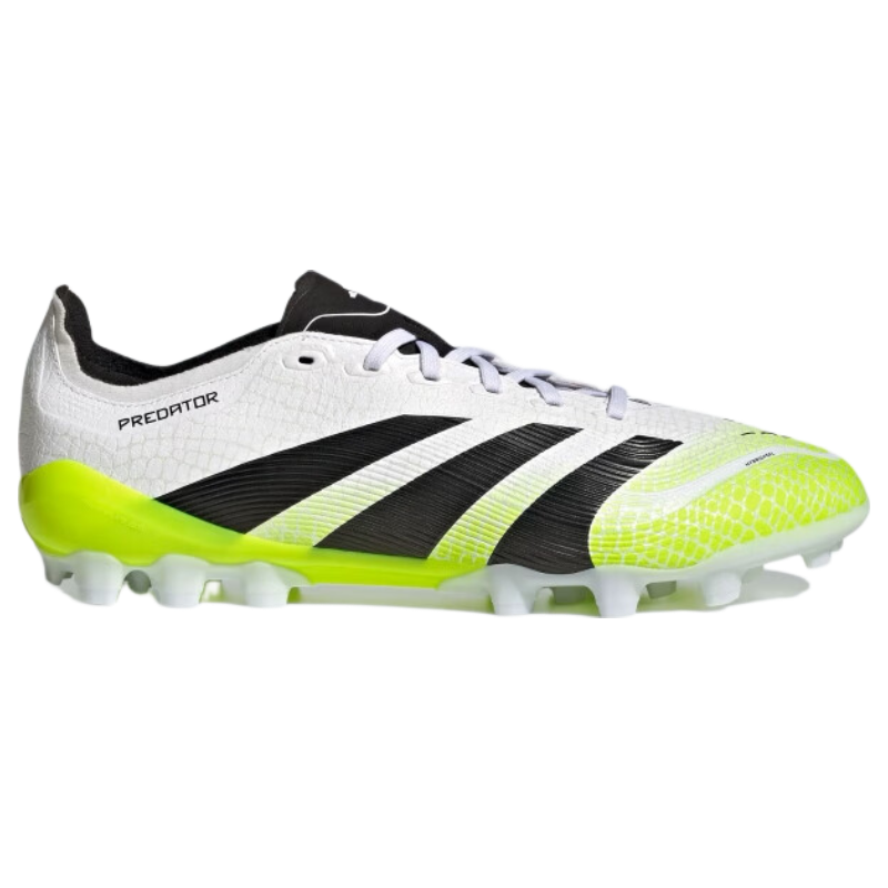 Adidas Unisex, Football Series, PREDATOR LEAGUE 2G/3G AG Soccer Shoes, JI1165, White, Size 40