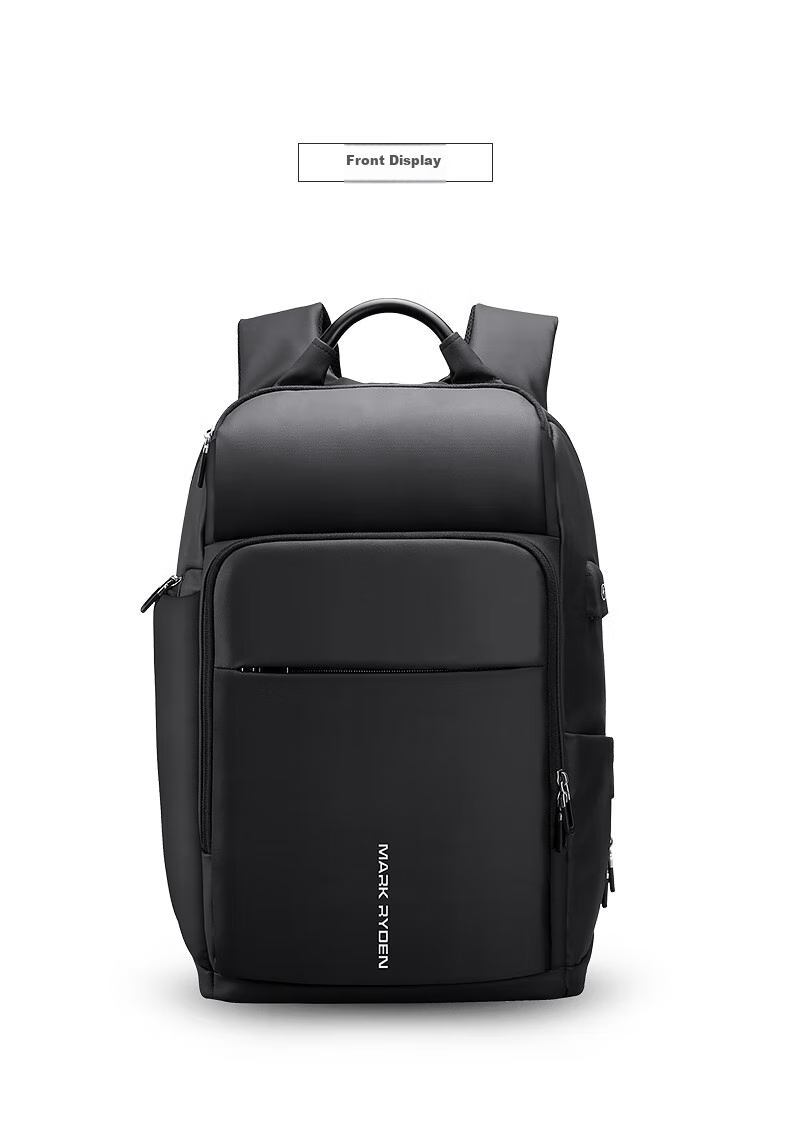 MARK RYDEN Large Capacity Backpack for Men, Laptop Bag, Business Travel Bag, MR7080 Cool Black Enlarged Versio 19